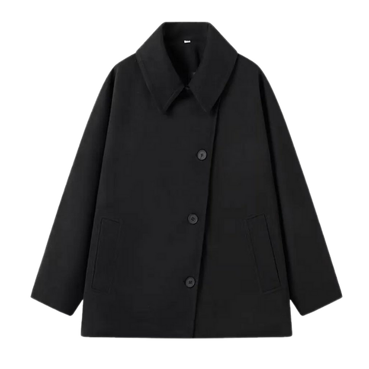 Oversized Women's Winter Coat - Mila-Black-XS-State of Style