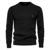 Oxford Men's Sweater - Sterling-Black-S-State of Style