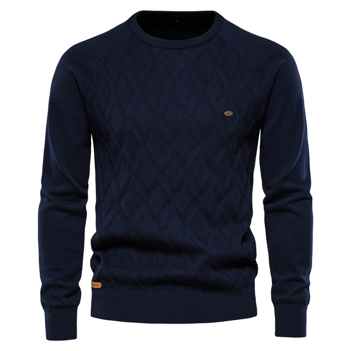 Oxford Men's Sweater - Sterling-Blue-S-State of Style