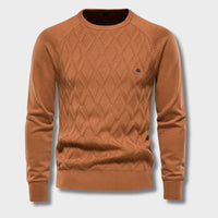 Oxford Men's Sweater - Sterling-Khaki-S-State of Style