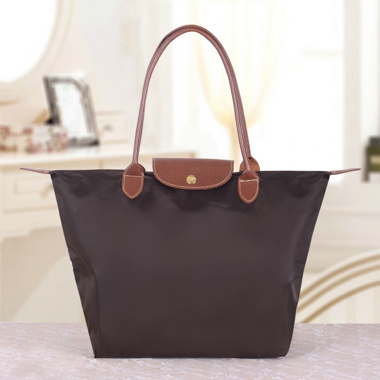Oxford Shoulder Bag - LuxeCarry-Coffee-S (30x12x23cm)-State of Style