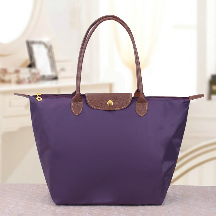 Oxford Shoulder Bag - LuxeCarry-Purple-S (30x12x23cm)-State of Style