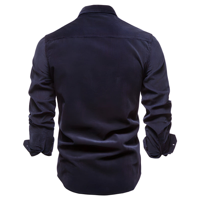P. Legend Inspired Style | Casual Men's Shirt-Brown-S-State of Style