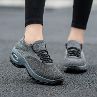 Pain-Relieving Ladies Sneakers - ComfortMax-Black-2.5-State of Style