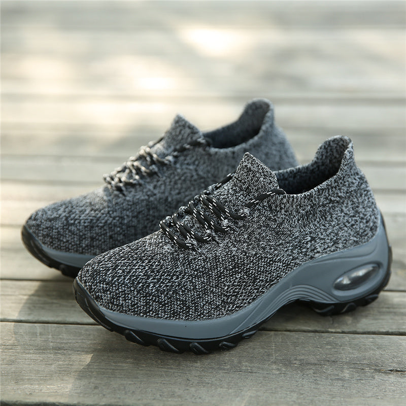 Pain-Relieving Ladies Sneakers - ComfortMax-Black-2.5-State of Style