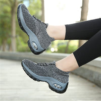 Pain-Relieving Ladies Sneakers - ComfortMax-Black-2.5-State of Style