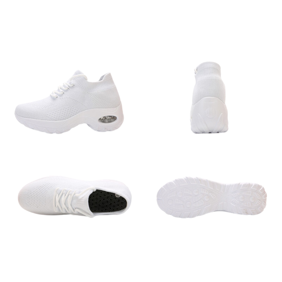 Pain-Relieving Ladies Sneakers - ComfortMax-Black-2.5-State of Style