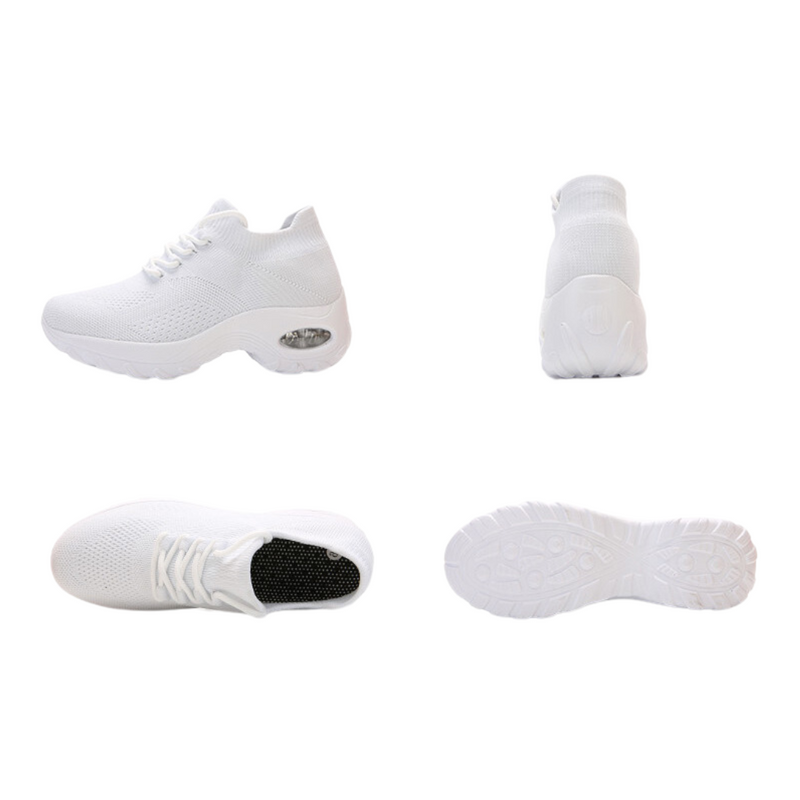 Pain-Relieving Ladies Sneakers - ComfortMax-Black-2.5-State of Style