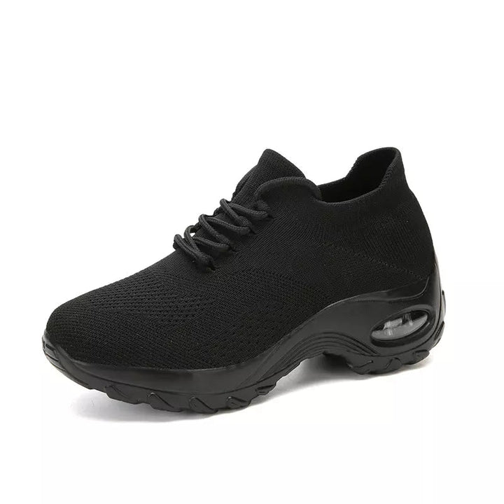 Pain-Relieving Ladies Sneakers - ComfortMax-Black-2.5-State of Style
