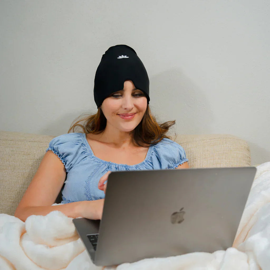 Pain Relieving Migraine Mask - MigraCalm™-Black (almost sold out)-State of Style