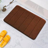 Pamper Your Feet with the Luxe Anti-Slip Bath Mat - Livia-40cm x 60cm-Coffee-State of Style