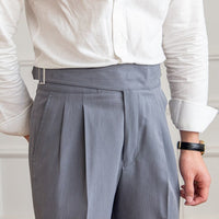 Men's Gurkha Trousers with High Waist – Isauro