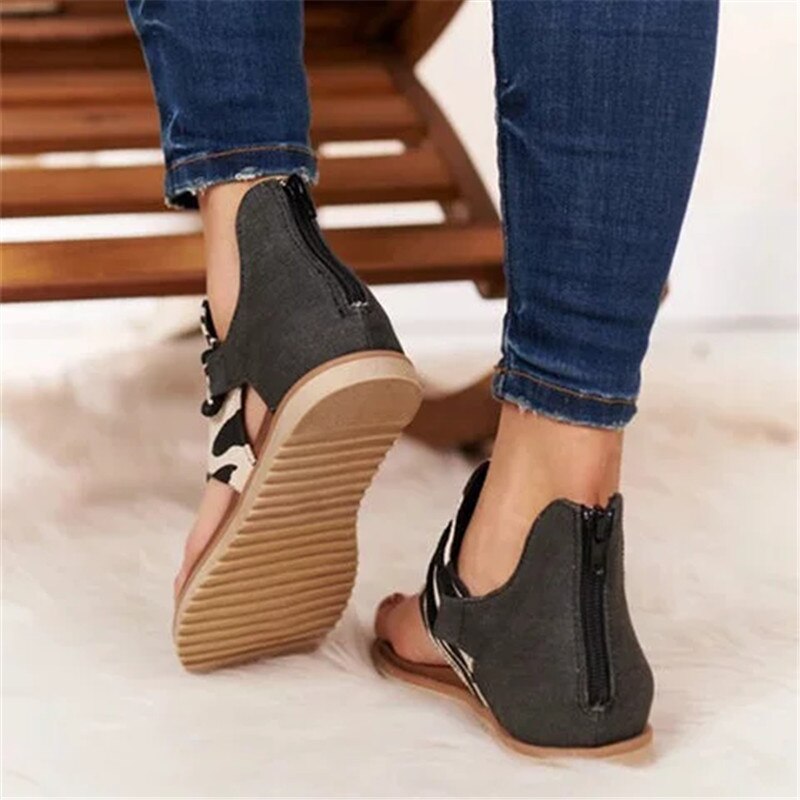 Panther Sandals – Stylish & Supportive Women's Summer Footwear-Leopard-6.0-State of Style