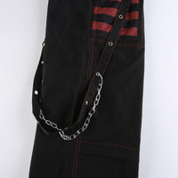 Pants for Women | Stylish, Comfortable & Versatile-Red/Black-S-State of Style