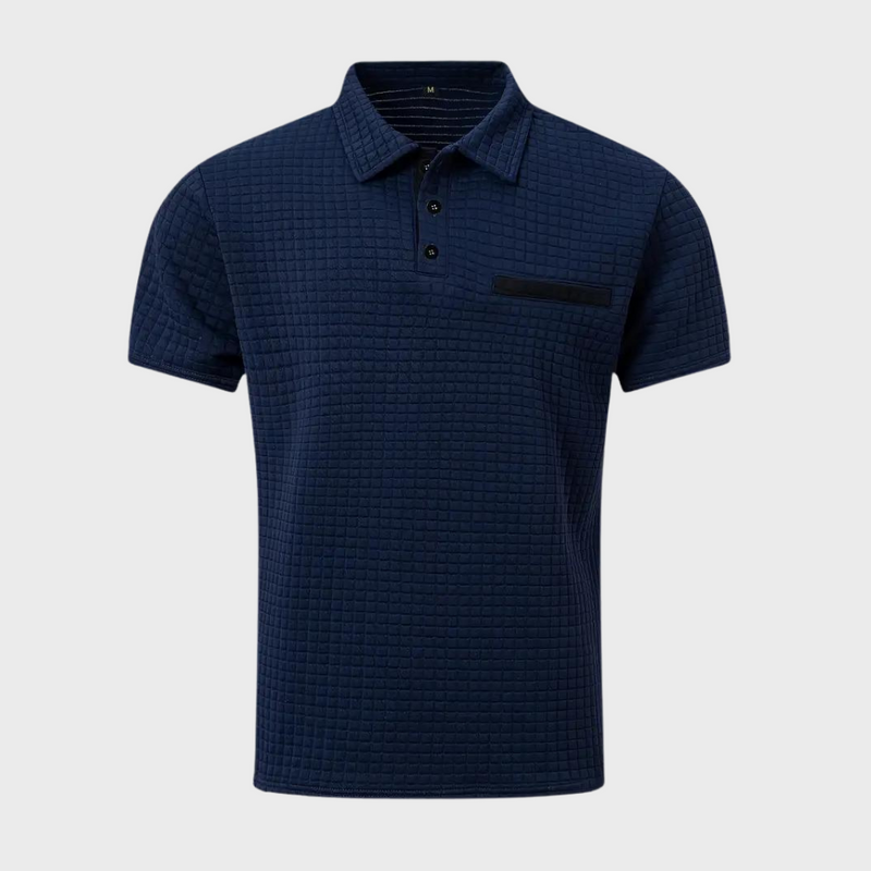 Paolo - Trendy Polo Shirt for Men-White-S-State of Style