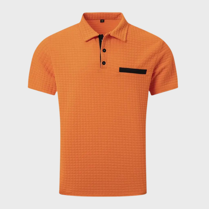 Paolo - Trendy Polo Shirt for Men-White-S-State of Style
