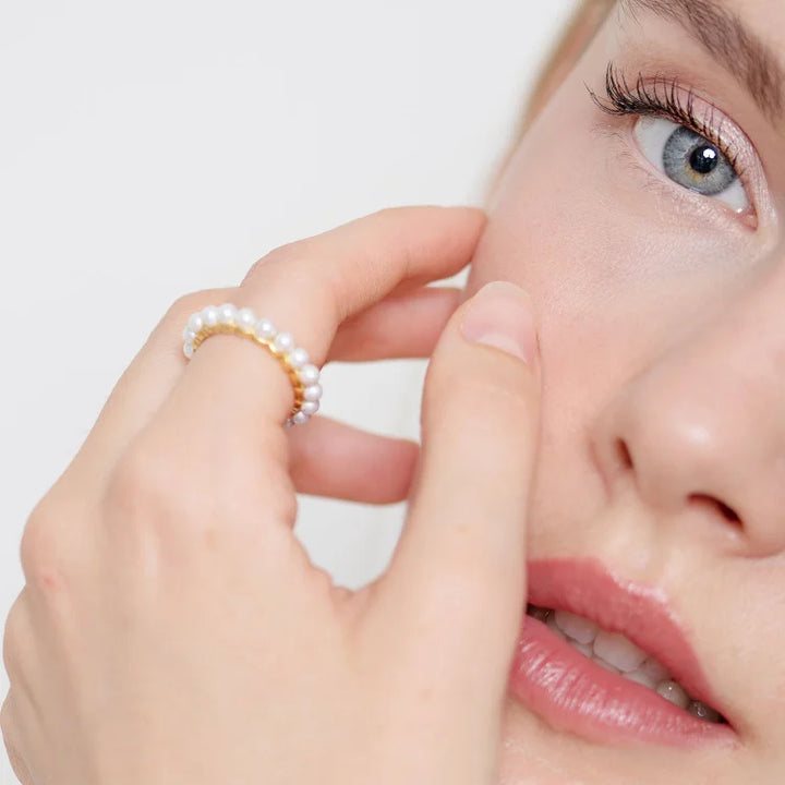 Pearl Ring of Refinement - Amaris-Gold-5-State of Style
