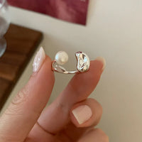 Pearl Tree Adjustable Ring - Elin-State of Style