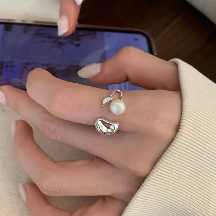 Pearl Tree Adjustable Ring - Elin-State of Style