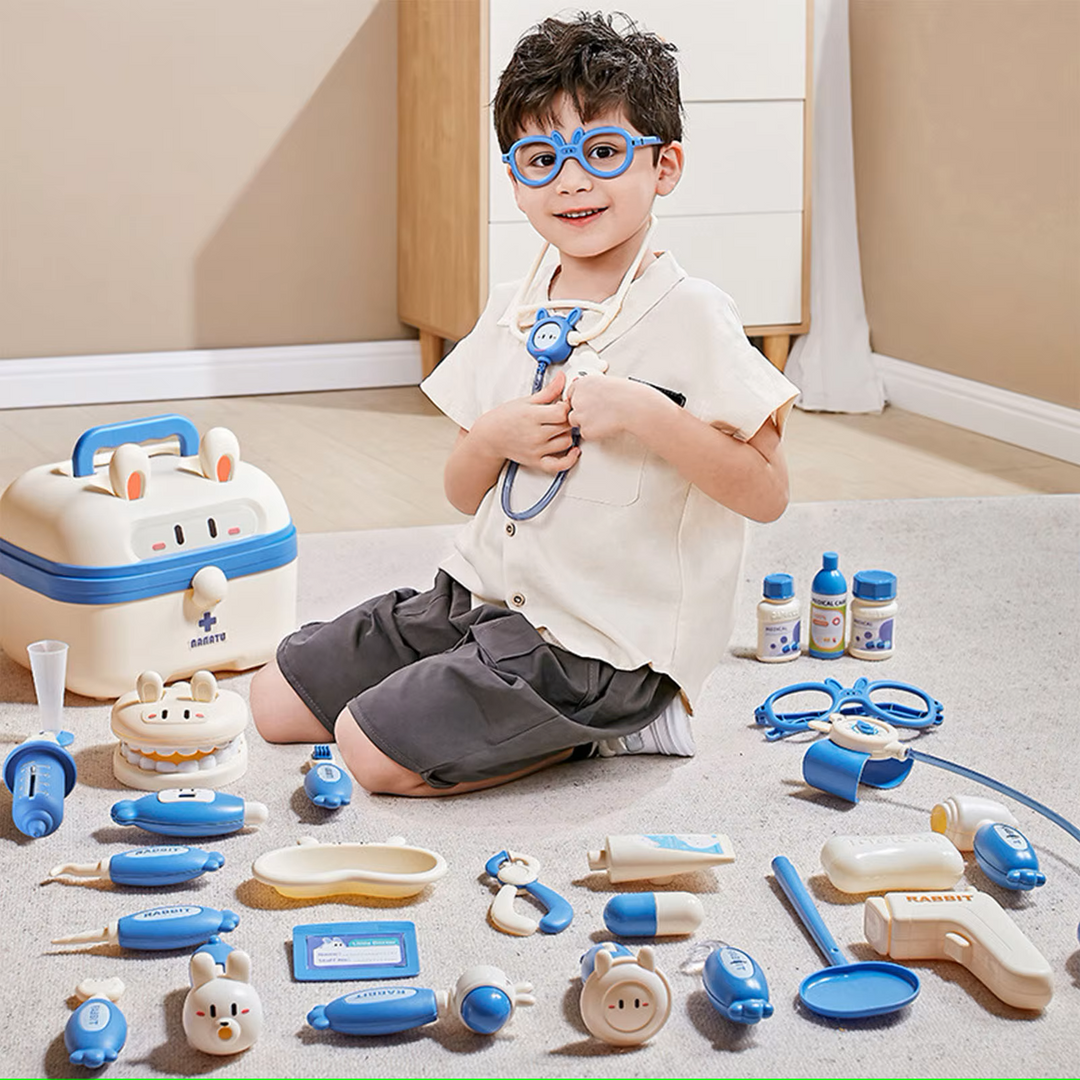 Pediatric Doctor Playset – Carezy-Pink-State of Style