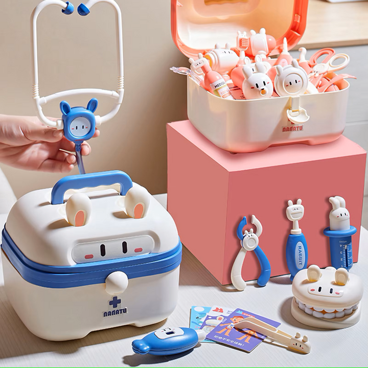 Pediatric Doctor Playset – Carezy-Pink-State of Style