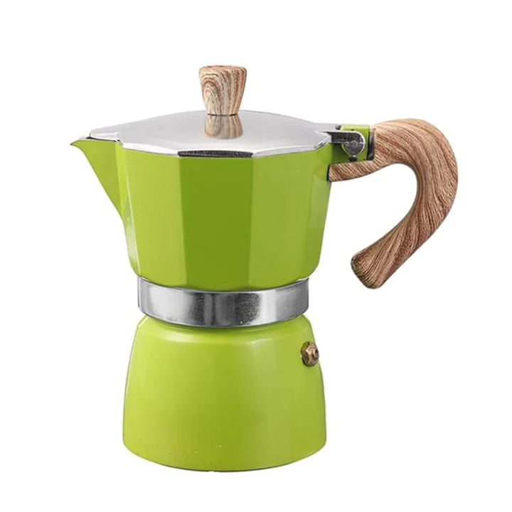 Percolator for Authentic Espresso On the Go - EspressoGo-Green-150 ML-State of Style