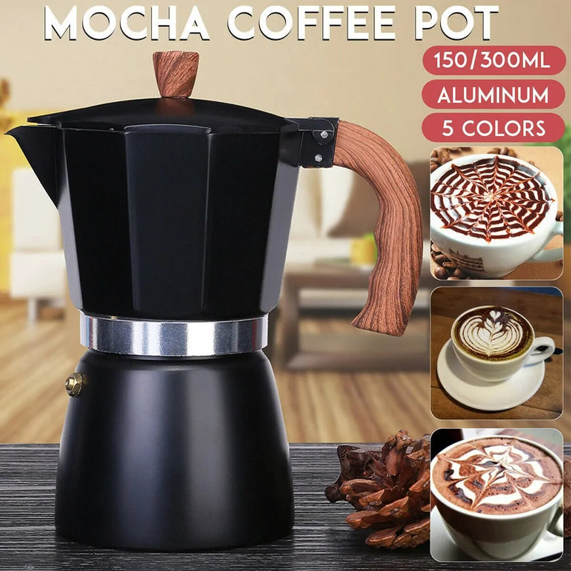 Percolator for Authentic Espresso On the Go - EspressoGo-Grey-150 ML-State of Style