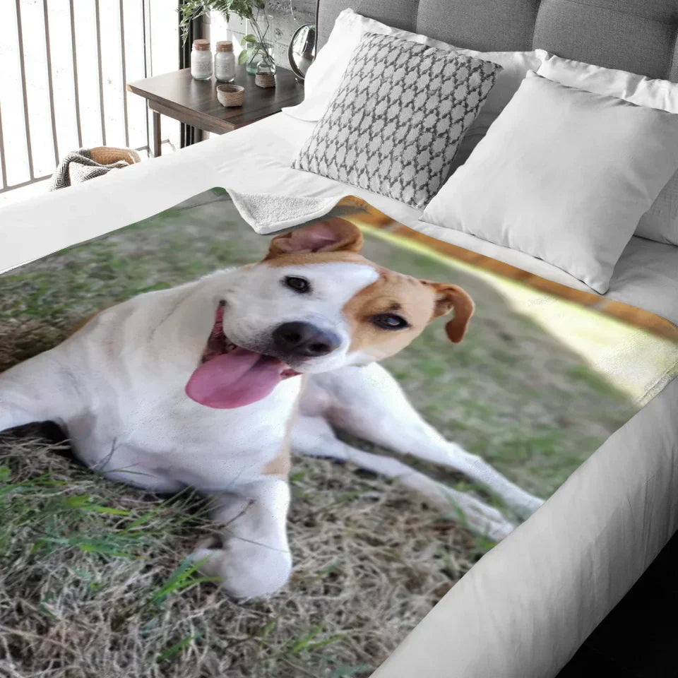 Personalised blanket with your own photo-100 x 150 cm-State of Style
