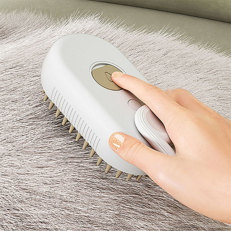 Pet Grooming Brush - FurEase-White-State of Style