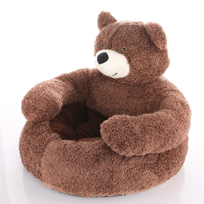 Pet Sleeping Mat - PawCuddle-Brown-Small-State of Style