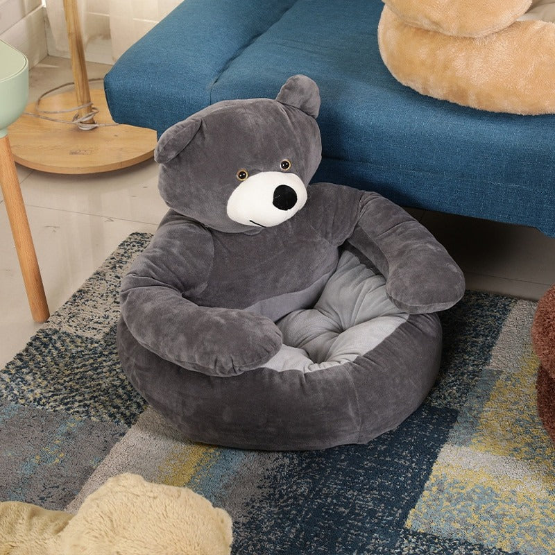 Pet Sleeping Mat - PawCuddle-Grey-Small-State of Style