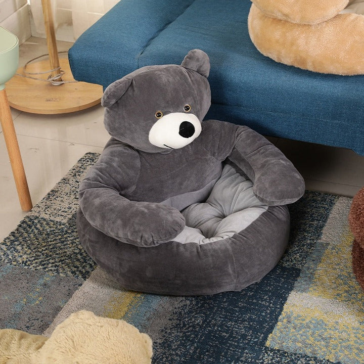 Pet Sleeping Mat - PawCuddle-Grey-Small-State of Style