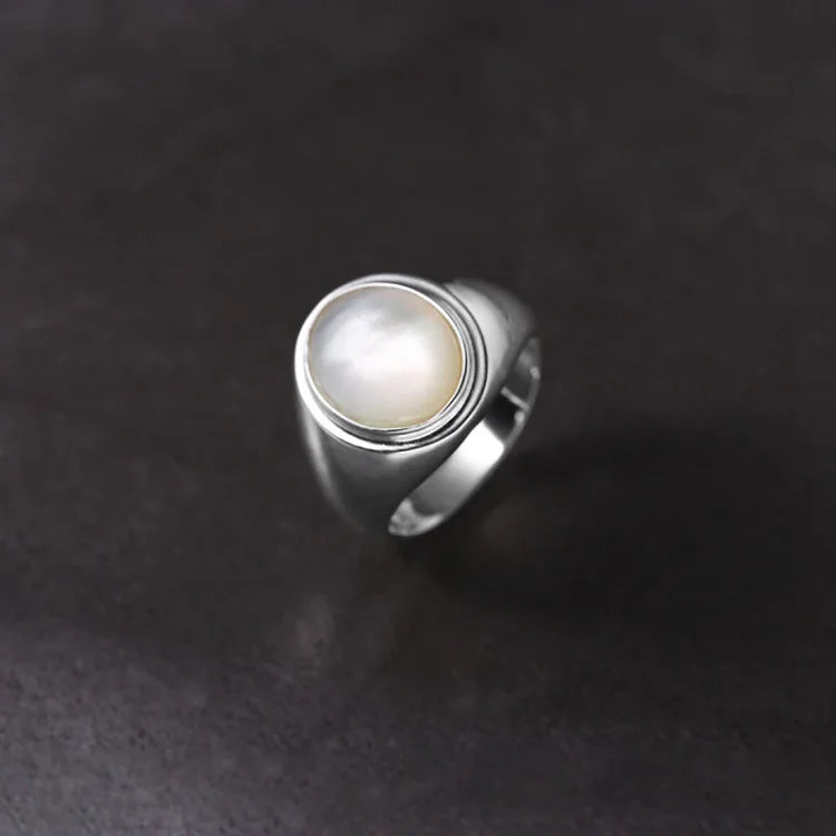 Pinctada Albina Silver Ring - Isla-5-State of Style