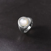 Pinctada Albina Silver Ring - Isla-5-State of Style