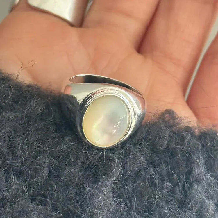 Pinctada Albina Silver Ring - Isla-5-State of Style
