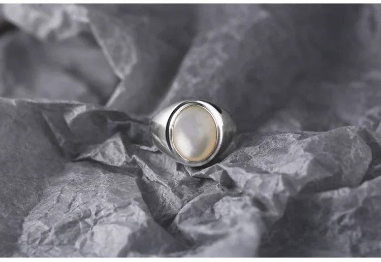 Pinctada Albina Silver Ring - Isla-5-State of Style