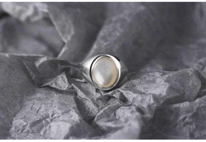 Pinctada Albina Silver Ring - Isla-5-State of Style