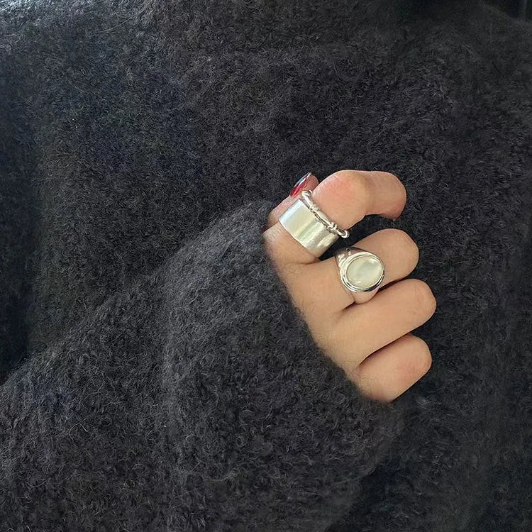 Pinctada Albina Silver Ring - Isla-5-State of Style