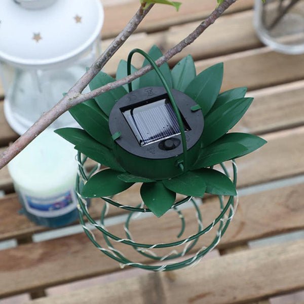 Pineapple-Shaped Solar Lamp - SolarPine-State of Style