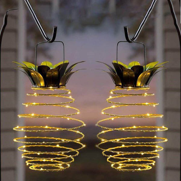 Pineapple-Shaped Solar Lamp - SolarPine-State of Style