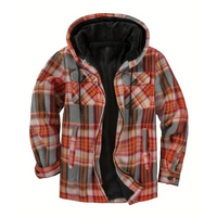 Plaid Men's Jacket with Hood - Mason-Plaid-M-State of Style