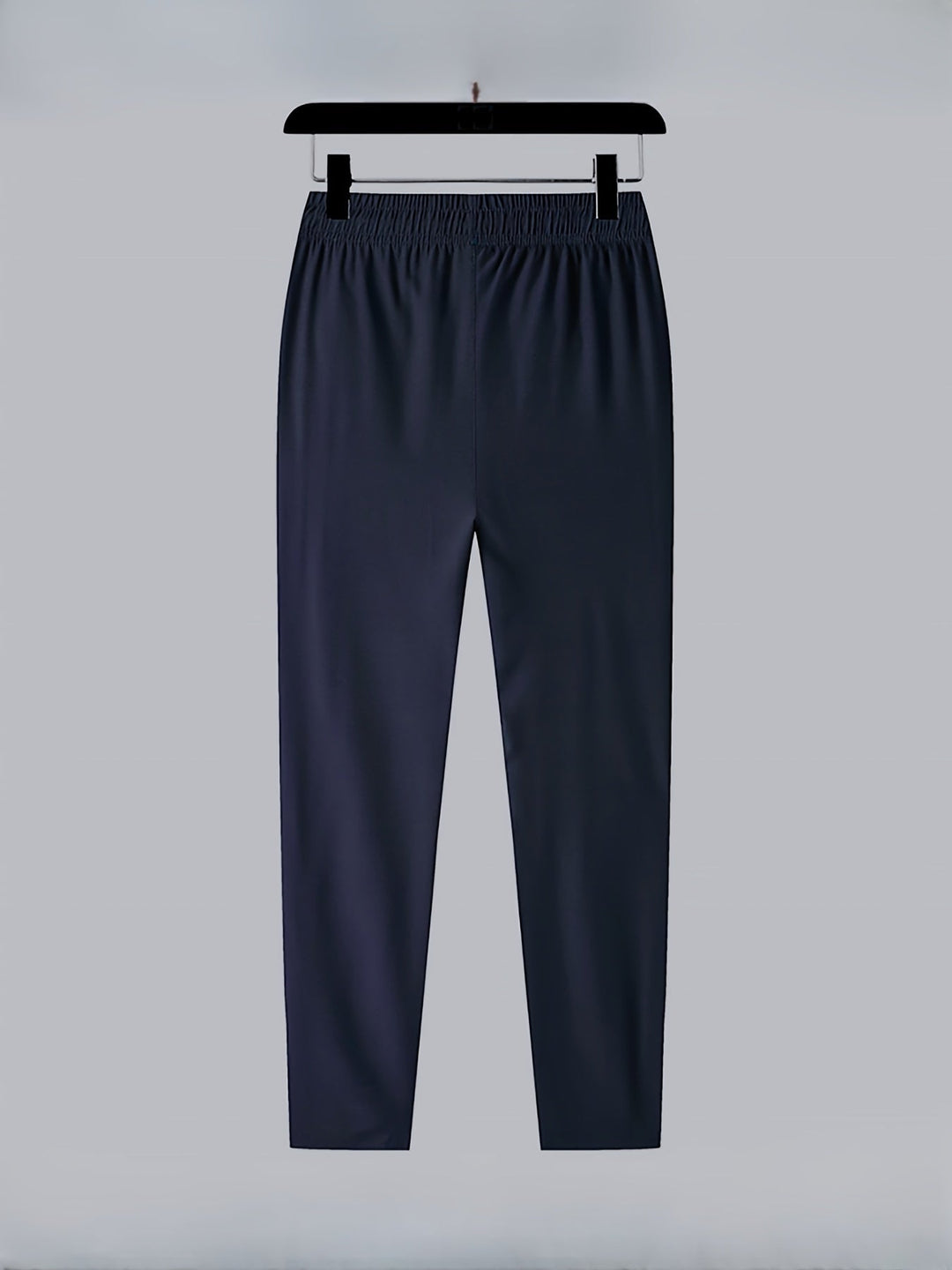 Plain Jogging Trousers with Zip Details - Milan-Black-XS-State of Style