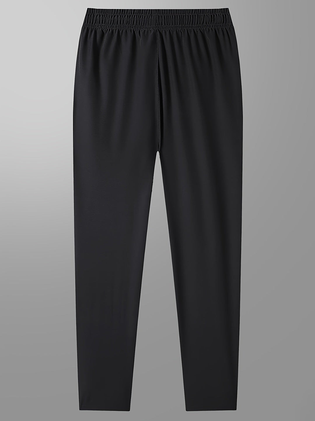 Plain Jogging Trousers with Zip Details - Milan-Black-XS-State of Style