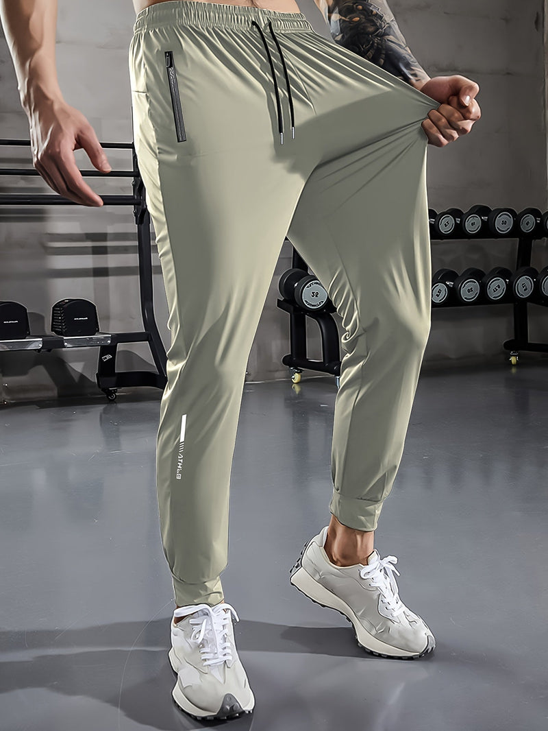 Plain Men's Sports Trousers with Pockets - Niels-Black Style 1-2XS-State of Style