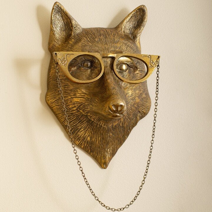 Playful Animal Head Wall Decoration - WallCritters-Fox-State of Style