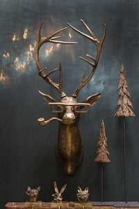Playful Animal Head Wall Decoration - WallCritters-Stag-State of Style