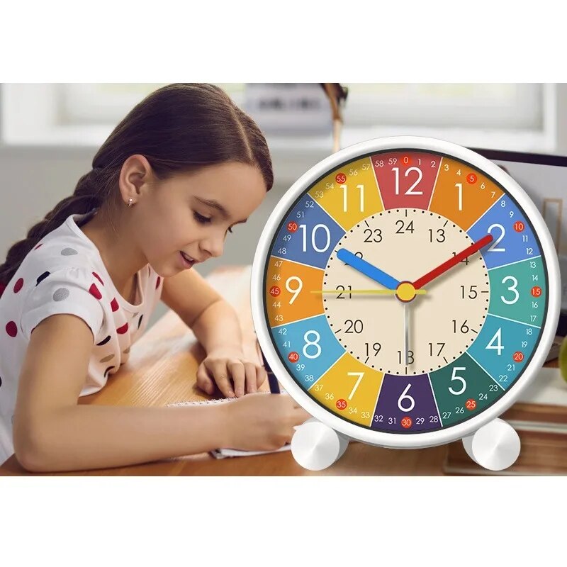 Playful Children's Alarm Clock with Educational Puzzle Function - Tocki-State of Style