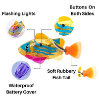 Playset for Cats - AquaPurr-3 Fish Toys (67% DISCOUNT)-State of Style