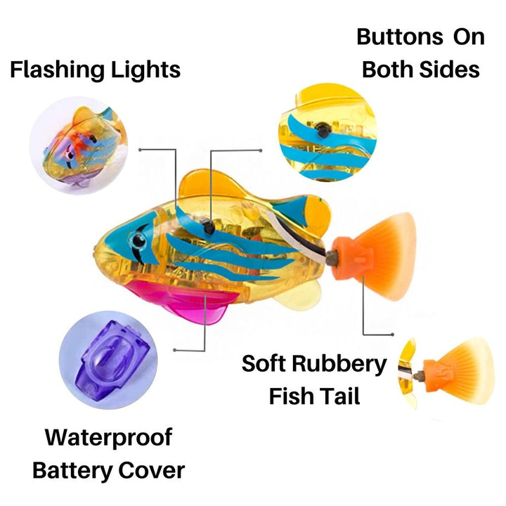 Playset for Cats - AquaPurr-3 Fish Toys (67% DISCOUNT)-State of Style