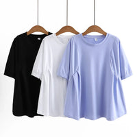 Plus Size Curve Comfort Spring T-Shirt-White-2XL-State of Style